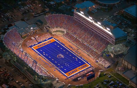 12 Lyle Smith Field At Bronco Stadium The Blue The 25 Coolest