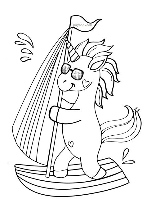 18 Easy Unicorn Coloring Pages to Print Free ⋆ Mom's at Home