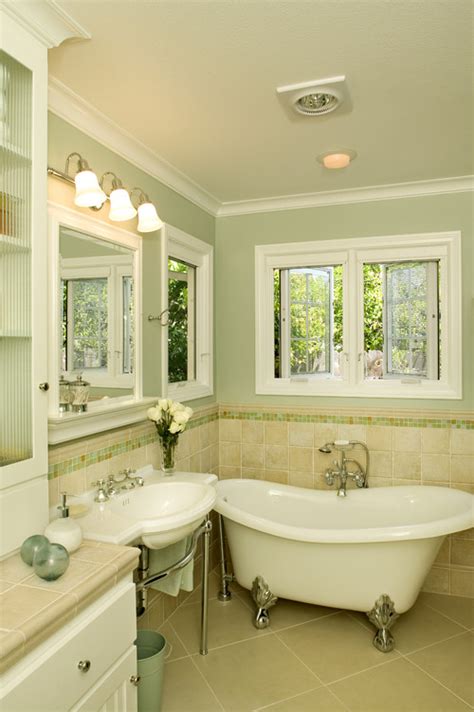 Disco fever has truly taken hold in this color palette. Would light green paint be too cold for master bath?