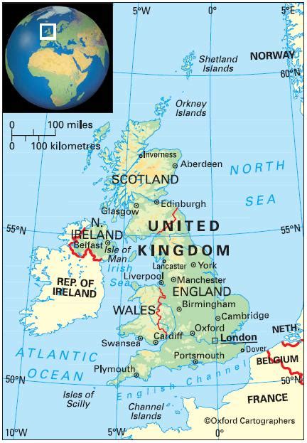 Geography In United Kingdom