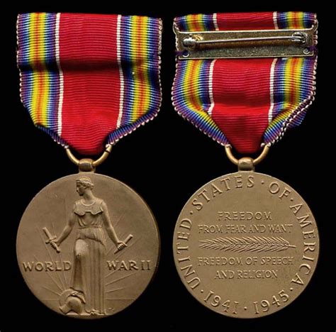 Usa World War Ii Victory Medal