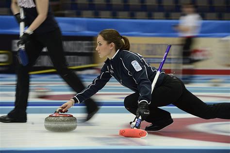 Anna Sidorova Russian Curling Team Win The European Championship Curling Team Sport Girl