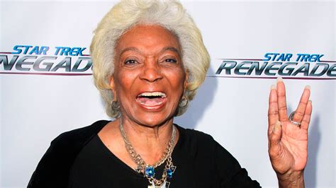 Nichelle Nichols: 'Trailblazing' actress who played Lt Uhura in Star