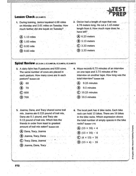 It helps grade 6 students retain and strengthen their math & english language arts second edition student book 5 on this page you can read or download answer key to bridges mathematics grade 5 in pdf format. Fifth grade math practice book golfschule-mittersill.com