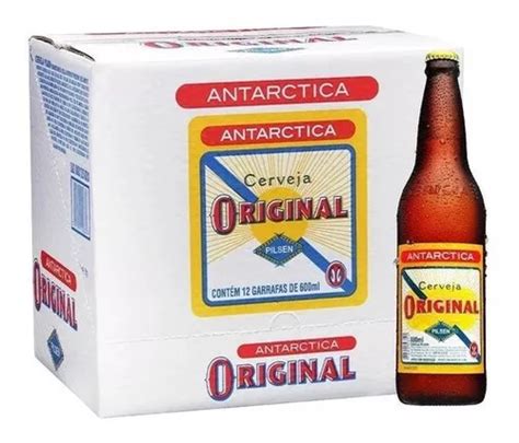 Cerveja Original Antarctica 600ml Caixa 12 Unidade Mercadolivre