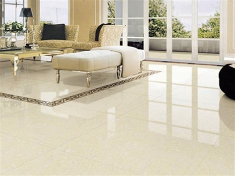 Double Charged Glossy Vitrified Floor Tile 600 Mm X 600 Mm Size 60