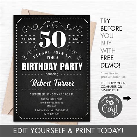 Pin On Black And White Birthday Party Ideas