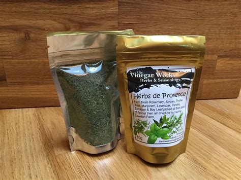 Herb Blend With Rosemary Thyme Marjoram Summer Savory Parsley