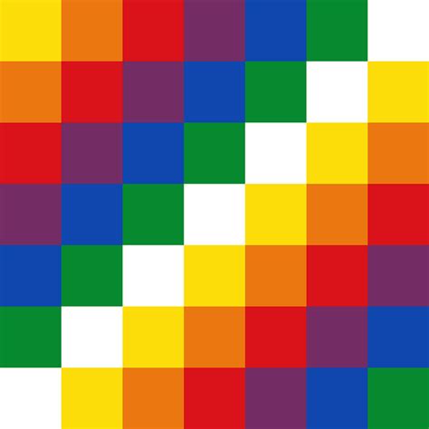 Wiphala Bandera Gráficos Vectoriales Gratis En Pixabay Pixabay