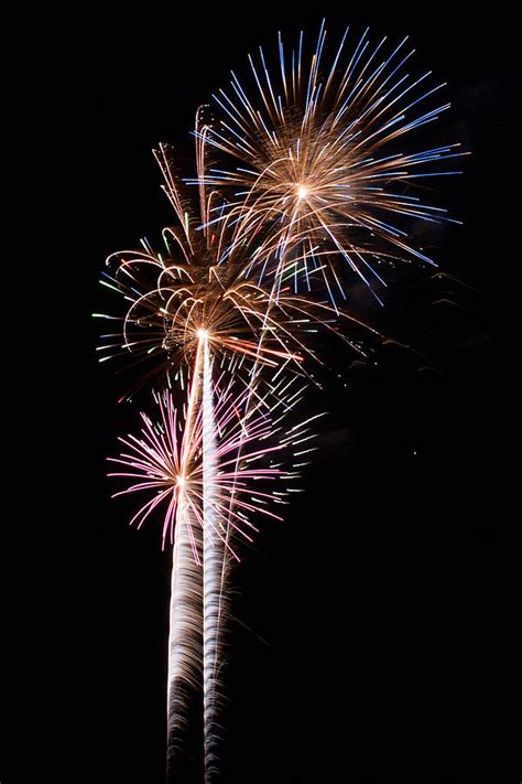 Long Exposure Fireworks Photograph By Austin Troya