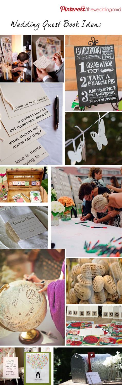 The personalized wedding guest book idea seen above is super creative. Alternative Wedding Guest Book Ideas ~ Join Us On ...