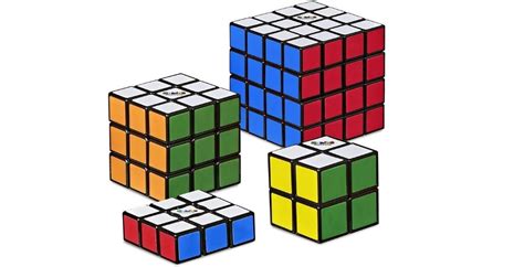 Hasbro Gaming Rubiks Solve The Cube Bundle 4 Pack On Sale Savings