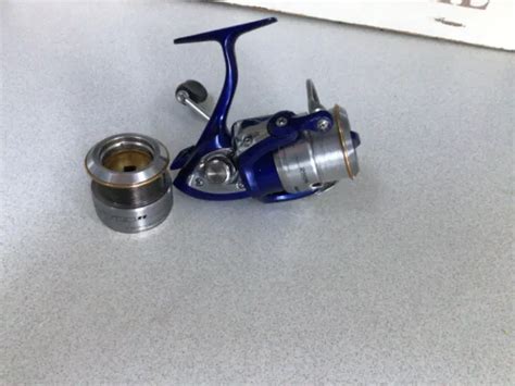 Diawa Tdr Fishing Reel Complete With Spare Spool Picclick