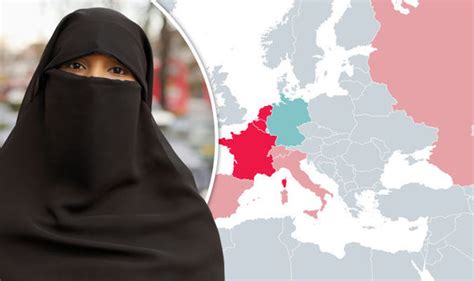 Mapped Where Is The Burka Banned In Europe World News Uk
