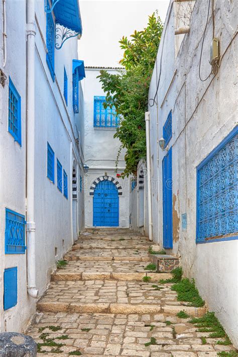 Sidi bou said is a village in tunisia. Nebenstraße Bei Sidi Bou Said, Tunis, Tunesien Stockfoto ...