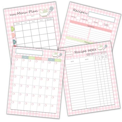Template Printable Deal A Meal Cards Pdf