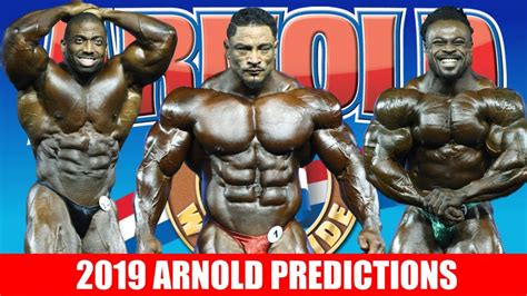 2019 Arnold Classic Predictions - YouTube