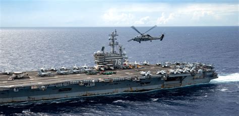 Us Carrier Reagan To Visit Busan Drill With South Korean Navy As