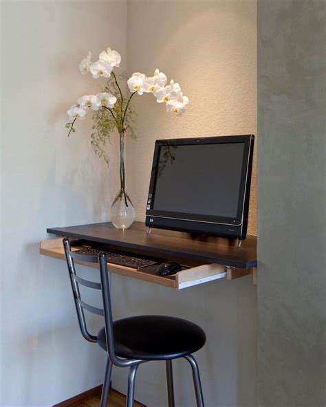 Hideaway desk hidden desk to maximise your small space mysmallspace. Hideaway Computer Desk Ideas To Save Your Space in 2020 ...