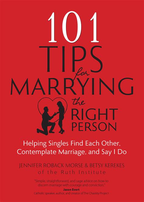 101 Tips For Marrying The Right Person Ave Maria Press