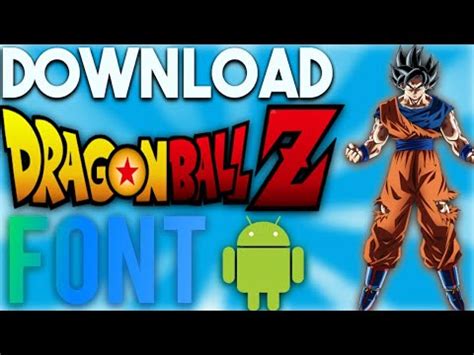 This font is designed by ben palmer. How to Download Dragon Ball Z Logo Font in Android or PC ...