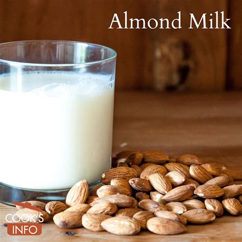 Almond Milk Cooksinfo