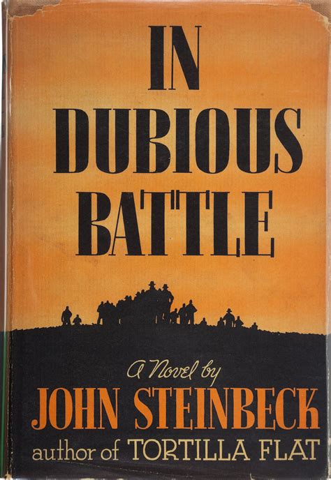 Steinbeck In Dubious Battle Book Worth Reading Dubious John Steinbeck