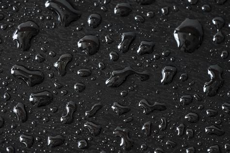 Black Water Drops Abstract Background Pattern 2 Free Stock Photo