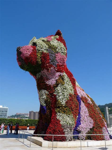 The american artist is disputed among art critics, but the audience clearly loves him. Panoramio - Photo of Bilbao - Jeff Koons Puppy