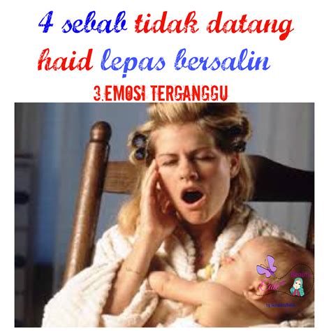 Haid yang datang terlambat atau datangnya tidak teratur seringkali membuat wanita waspada dan ketakutan bila hal itu diakibatkan oleh penyakit yang berbahaya. 4 SEBAB TIDAK DATANG HAID SELEPAS BERSALIN