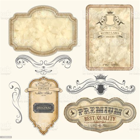 Etiketten vorlagen marmelade kostenlos das beste von. Ilustración de Conjunto De Etiquetas Vintage y más ...