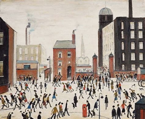 Why China Sees Itself In Lowrys Paintings Of Industrial Britain Bbc News