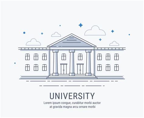 University Campus Illustrations Royalty Free Vector Graphics And Clip