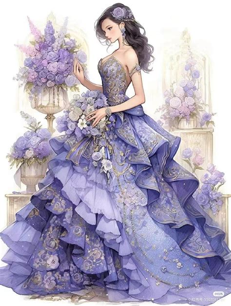 Anime Ball Gown