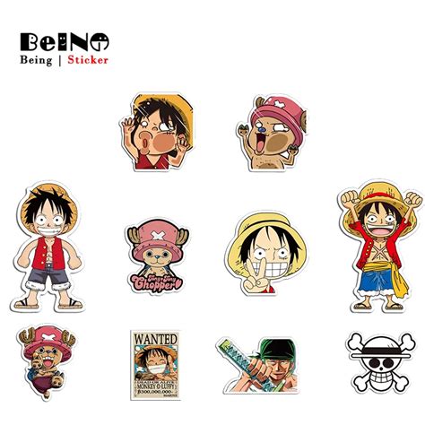 New One Piece Stickers Ace Law Wall Stickers Suitcase One Piece