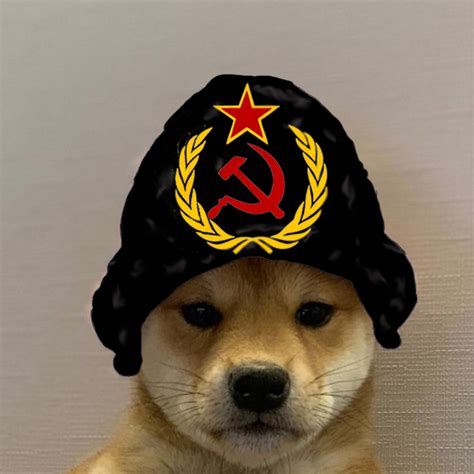 Heres A Picture Of A Soviet Doggo I Made I Dont Have A Specific Reason