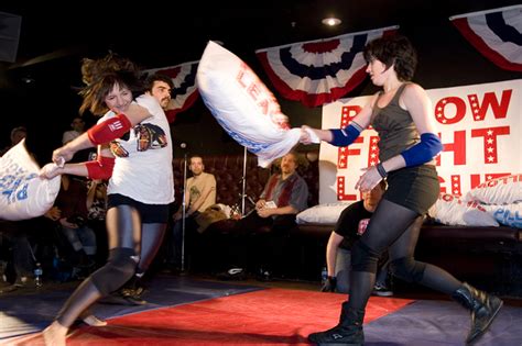 That Time I Tried Extreme Pillow Fighting Stephanie Cooke Writer And Editor Stephanie Cooke