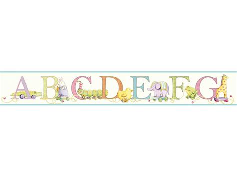 Find many great new & used options and get the best deals for childrens alphabed self adhesive border nursery wallpaper by toys r us 1x at the best online prices at ebay! 45+ Alphabet Wallpaper Borders on WallpaperSafari