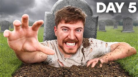 I Spent 7 Days Buried Alive Youtube