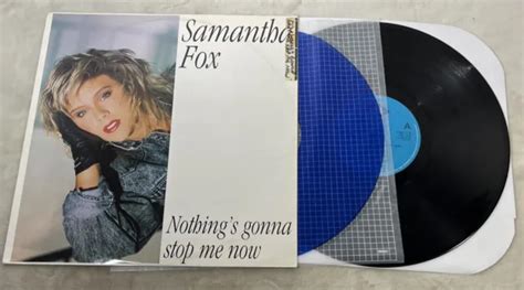 SAMANTHA FOX NOTHINGS Gonna Stop Me Now 12 Vinyl Record Single VG VG