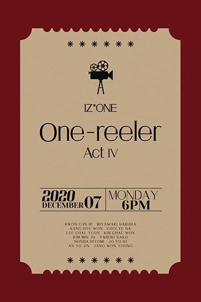 I loved fiesta and panorama probably is going to be up there for me competing with fiesta for my favorite title track. IZ*ONE 4thミニアルバム『One-reeler / Act IV』|韓国・アジア