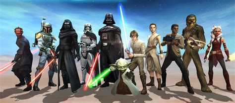 Los 10 Mejores Personajes De Star Wars Galaxy Of Heroes