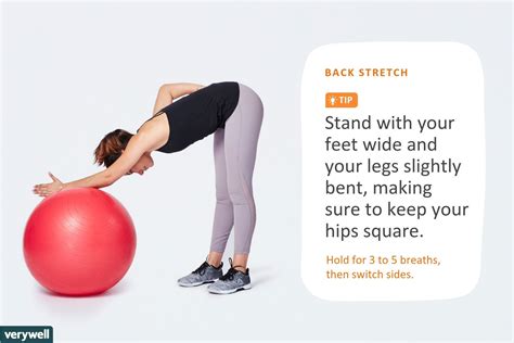 Exercise Ball Stretches For Balance And Stability