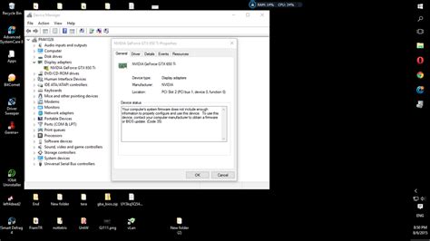 I personally use gtx 750. Windows 10|NVIDIA GTX 650 Ti |Device Manager (Code ...