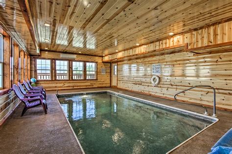 Sevierville Cabin With Home Theater And Indoor Pool Updated 2020
