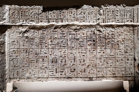 Ägyptische schriften, ägyptische zahlen, hieratische schrift,. Hieroglyphen Das Abc - Egyptian Heiroglyphics Alphabet Magnet Set - Fridge ...