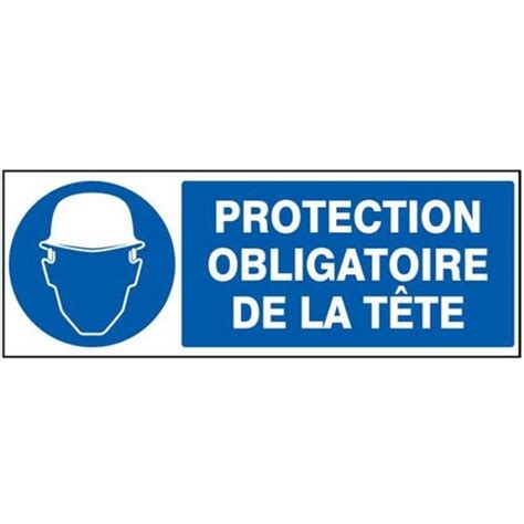 PANNEAU PORT DU CASQUE OBLIGATOIRE