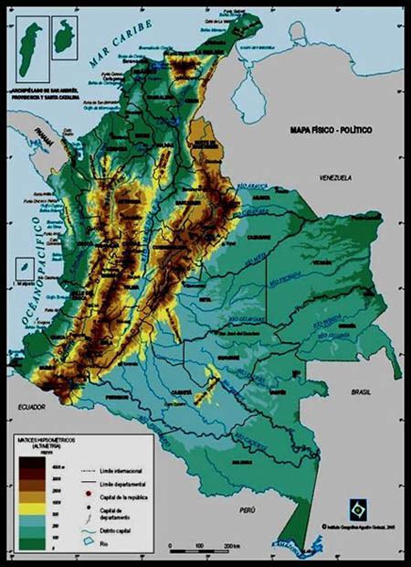 Relieve Colombiano Ciencias Sociales