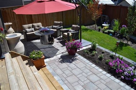 Project Gallery New Look Landscapes Landscaping Calgary Backyard