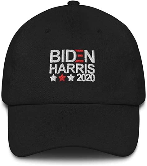 Biden Harris 2020 Dad Cap Flat Embroidered Joe Biden Election 2020 Hat